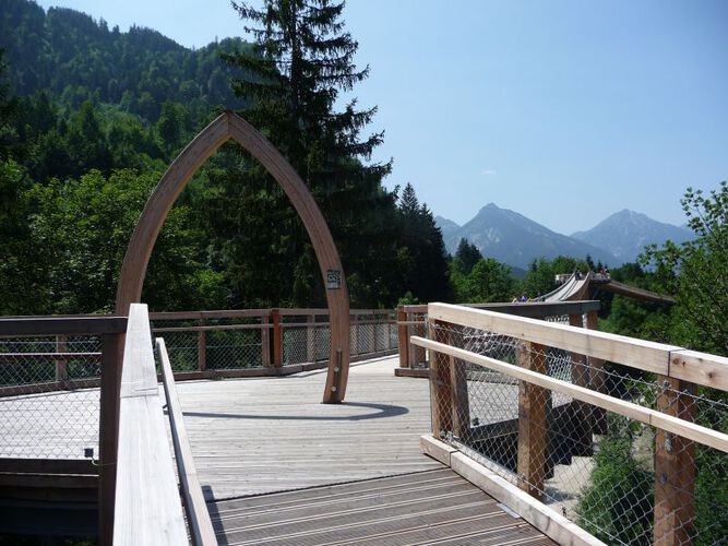 Walderlebniszentrum Baumkronenweg Füssen im Allgäu
