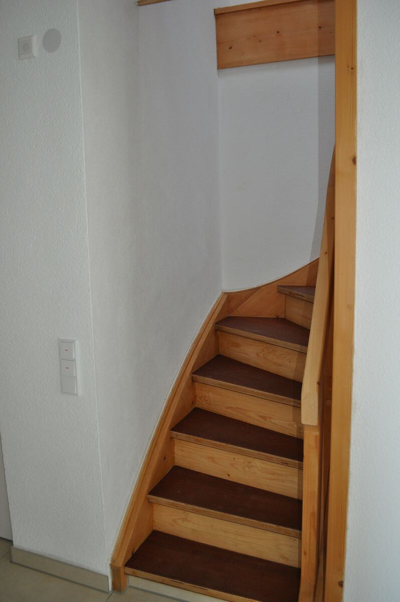 Treppe zum Dachgeschoss:Treppe zum Dachgeschoss